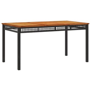 Maison exclusive - ensemble à manger de jardin avec coussins 3 pcs noir