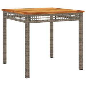 Maison exclusive - ensemble à manger de jardin 3 pcs coussins gris résine tressé