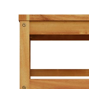 Maison exclusive - salon de jardin avec coussins 5 pcs bois d'acacia solide