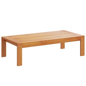 Maison exclusive - salon de jardin avec coussins 3 pcs bois massif d'acacia