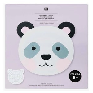 Peinture par numeros panda - rico design