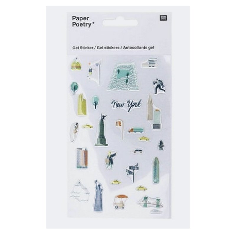 Stickers rico design vert