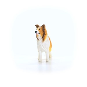 13998 figurine chien colley