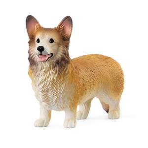 13999 figurine chien welsh corgi