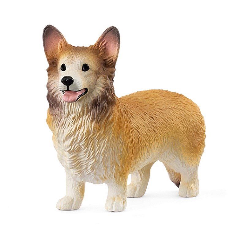 13999 figurine chien welsh corgi