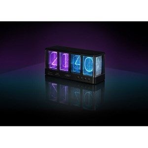 Horloge à tubes led rvb et chargeur usb