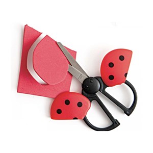 Ciseaux pour enfant coccinelle