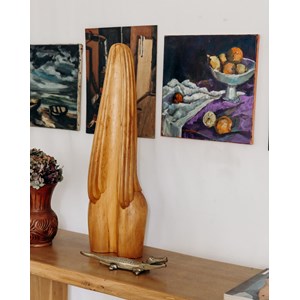 Sasha, la sculpture en bois n°13