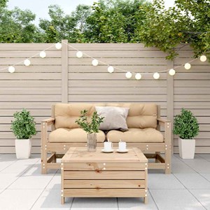Maison exclusive - salon de jardin 3 pcs avec coussins bois de pin massif