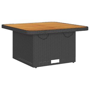 Maison exclusive - salon de jardin 3 pcs avec coussins noir résine tressée