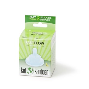 Lot de 2 tétines en silicone - débit mo