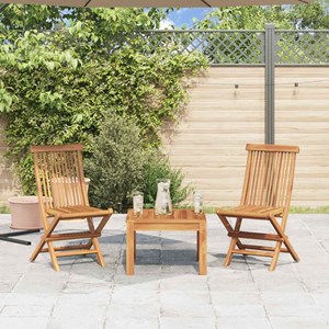 Maison exclusive - chaises pliables de jardin lot de 2 bois de teck solide