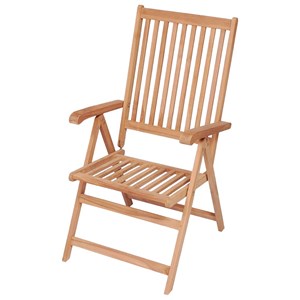 Maison exclusive - chaises inclinables de jardin lot de 2 bois de teck solide