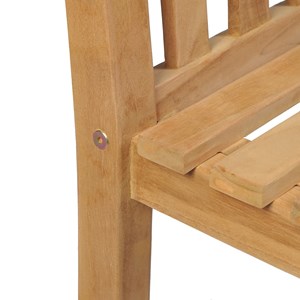 Maison exclusive - chaises d'extérieur lot de 2 bois de teck solide