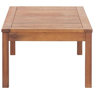 Maison exclusive - salon de jardin 4 pcs avec coussins bois d'acacia solide