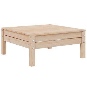 Maison exclusive - salon de jardin 3 pcs avec coussins gris bois de pin massif