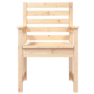 Maison exclusive - chaises de jardin lot de 2 60x48x91 cm bois massif de pin