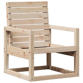 Maison exclusive - chaise de jardin 57,5x63x76 cm bois de pin massif