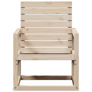 Maison exclusive - chaise de jardin 57,5x63x76 cm bois de pin massif