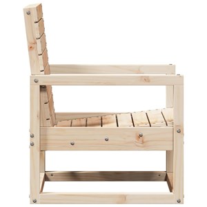 Maison exclusive - chaise de jardin 57,5x63x76 cm bois de pin massif