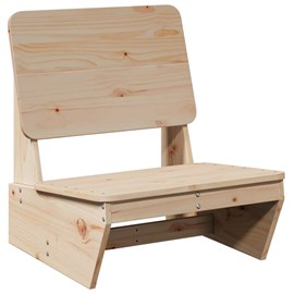 Maison exclusive - chaise de jardin 60x64x70,5 cm bois de pin massif