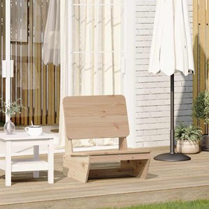 Maison exclusive - chaise de jardin 60x64x70,5 cm bois de pin massif