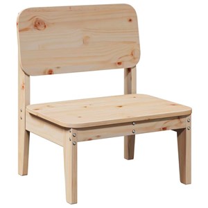 Maison exclusive - chaise de jardin 60x52,5x72 cm bois de pin massif