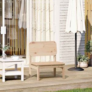 Maison exclusive - chaise de jardin 60x52,5x72 cm bois de pin massif