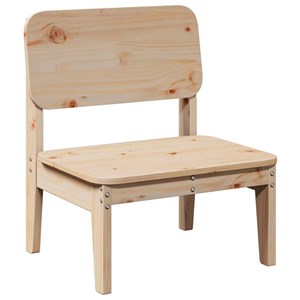 Maison exclusive - chaises de jardin lot de 2 60x52,5x72 cm bois massif de pin