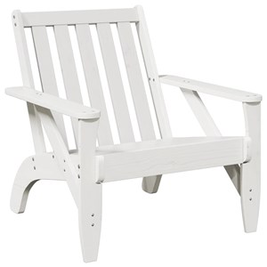 Maison exclusive - chaises de jardin adirondack lot de 2 75x77x77 cm