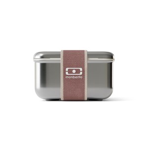 Lunch box en métal 1 l rose moka