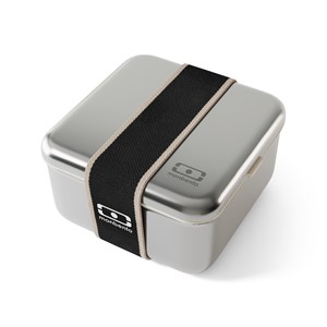 Lunch box en métal 1 l noir onyx