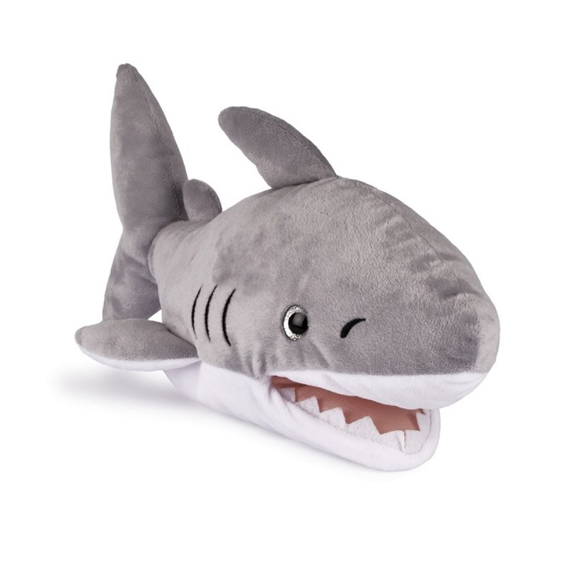 Marionnette requin 30cm - tresors marins