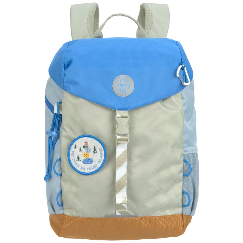 Grand sac à dos outdoor sunny explorer vert et bleu