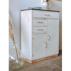 Petit buffet blanc et bleu n°841