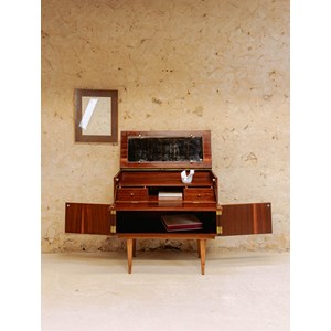 Coiffeuse rétro chic en bois n°272