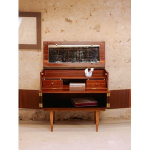 Coiffeuse rétro chic en bois n°272