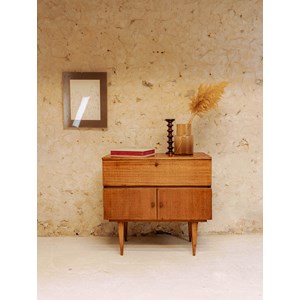 Coiffeuse rétro chic en bois n°272