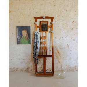 Porte-manteau en bois foncé n°311