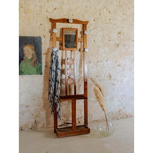 Porte-manteau en bois foncé n°311