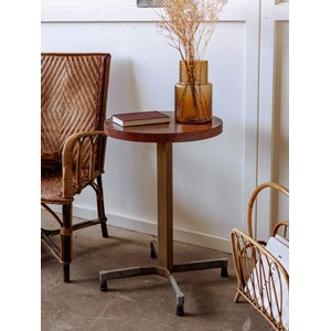 Table bistro en placage bois n°105