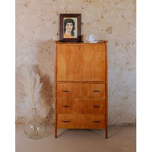 Secrétaire en bois clair n°169