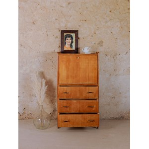 Secrétaire en bois clair n°169