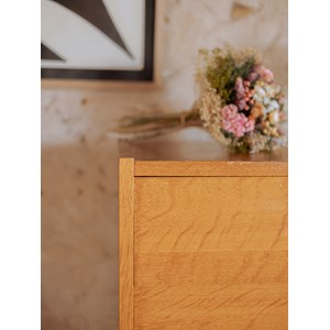 Chiffonnier en placage chêne n°80