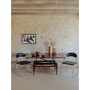 Table basse à système en bois n°893