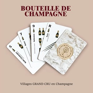 Jeu de cartes wine me champagne – 54 cartes + carte qr