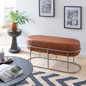 Bout de canapé noir