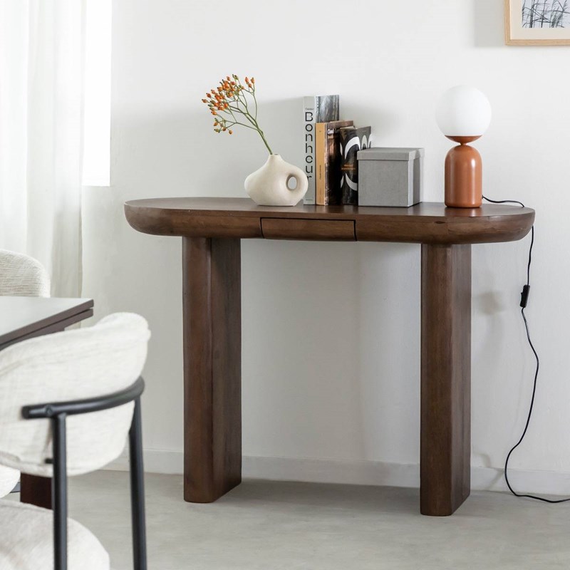 Console en bois de manguier