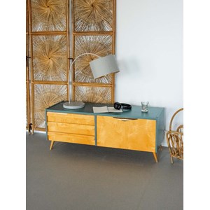 Enfilade bleu ciel en pin n°428