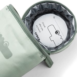 Porte gourde isotherme enfant croco vert